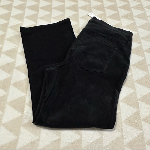 J crew high rise slim Demi boot pants corduroy black - Picture 2 of 3